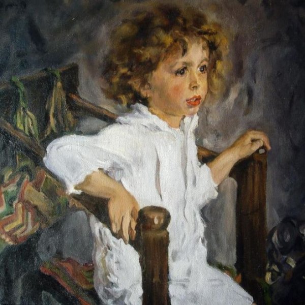 Картина Серова Мика Морозов