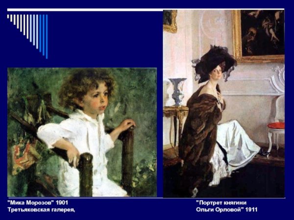 Валентин Александрович Серов картина Мика Морозов