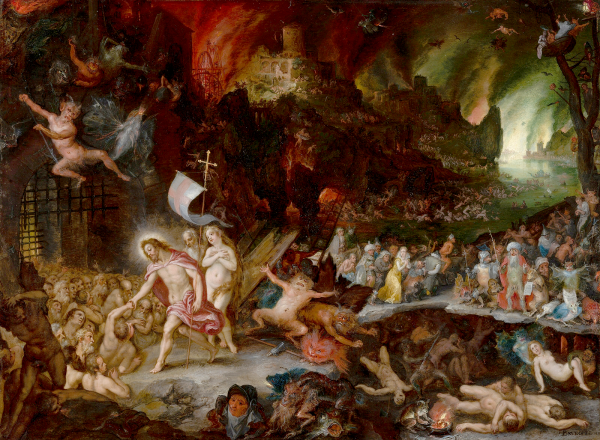 Брейгель Сошествие Христа в лимб