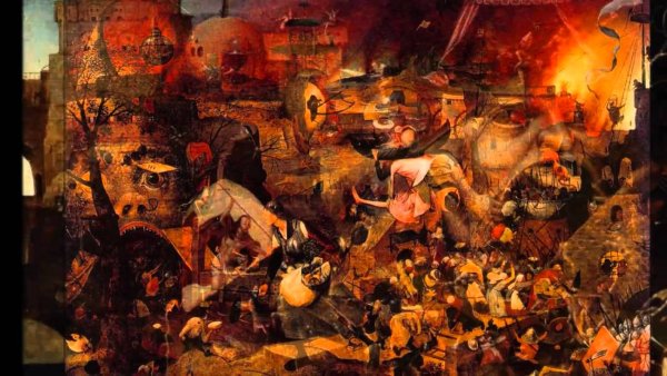 Картина ад и рай брейгель