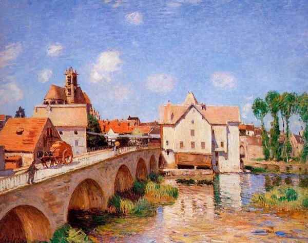 Альфред Сислей пейзажи