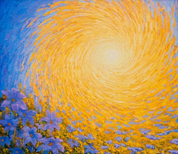 Азат Гадельшин картины солнце