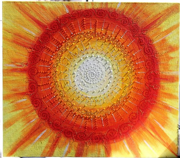 Картина солнце