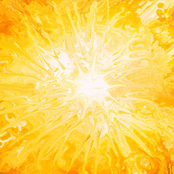 Картина солнце