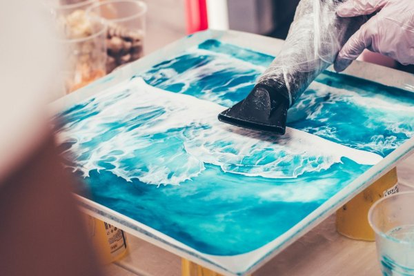 Панно из эпоксидной смолы