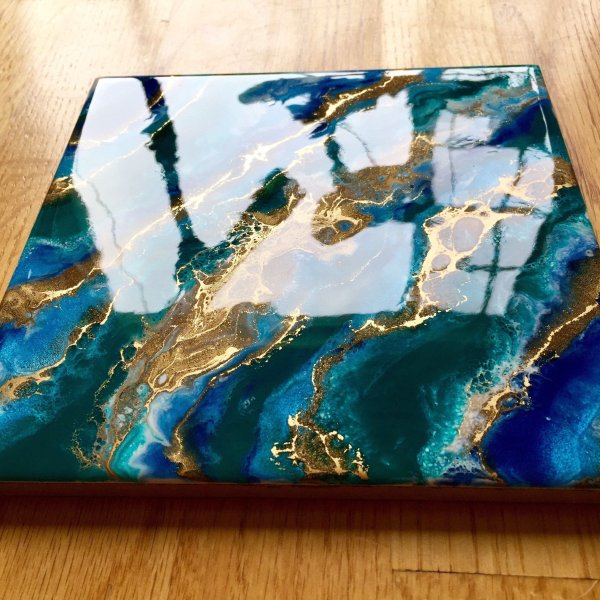 Техника Resin Art эпоксидная смола