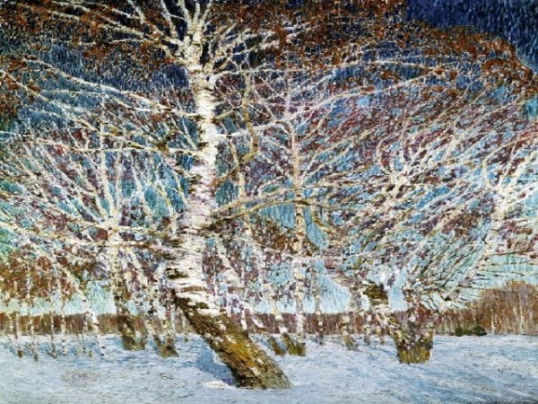 Игорь Эммануилович Грабарь Февральская лазурь 1904