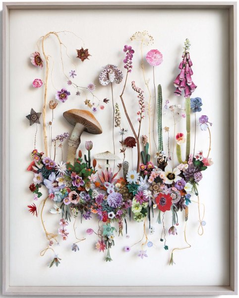 Мастер класс Тиффани гербарий