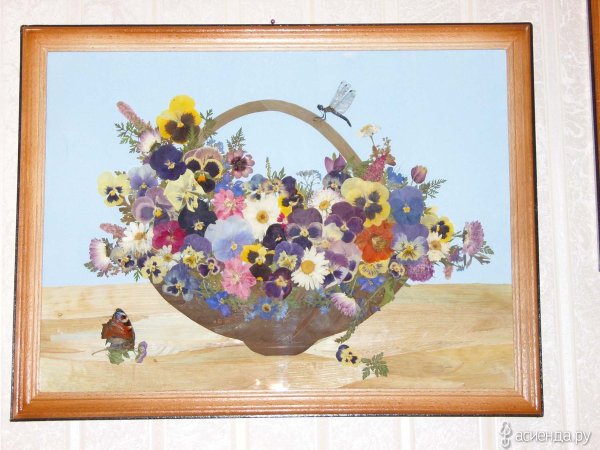 Флористическое панно