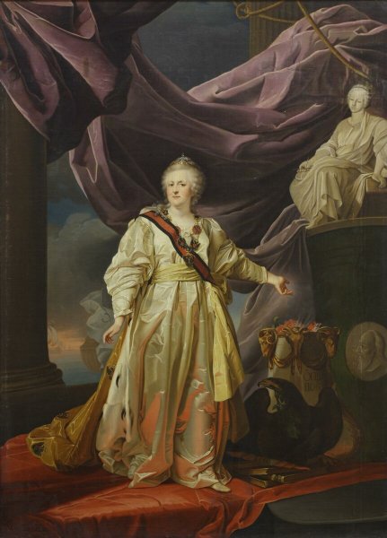 Левицкий Дмитрий Григорьевич Екатерина 2 законодательница