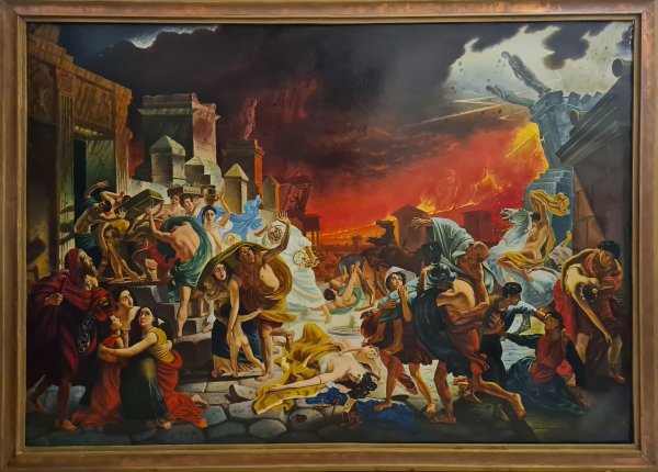 Последний день Помпеи Брюллов оригинал