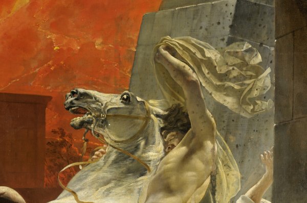 Извержение вулкана Везувий гибель Помпеи