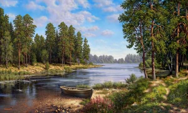 Пейзажи художника Валерия Ниминущего