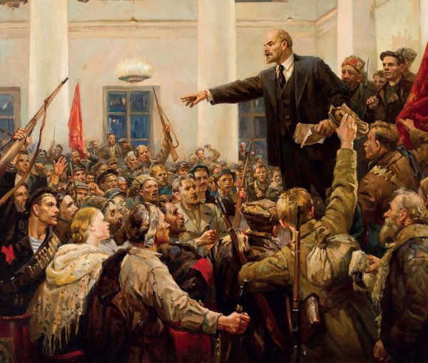 Борис Михайлович Кустодиев Большевик