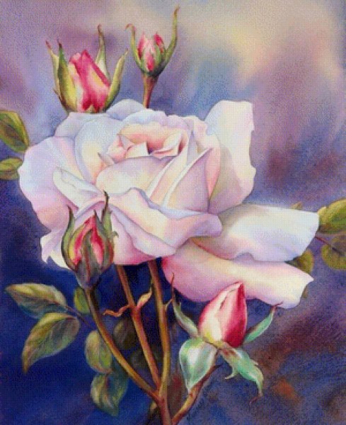 Цветочные акварели художник: Marianne Broome