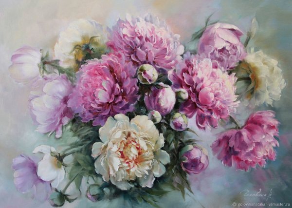 Наташа Головина пионы