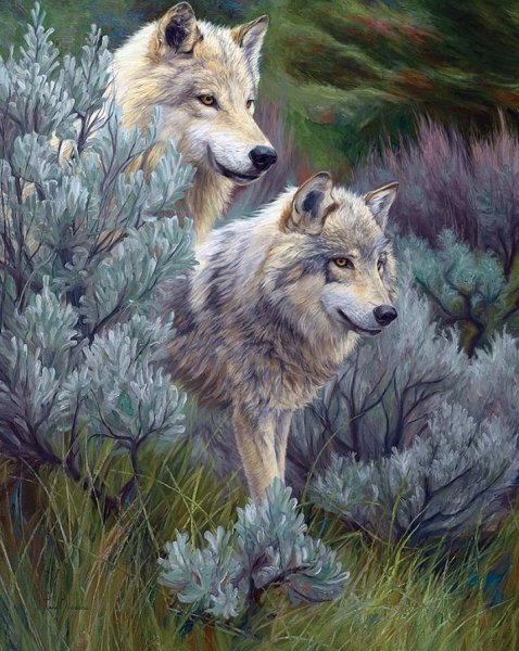 Картина Волчья верность
