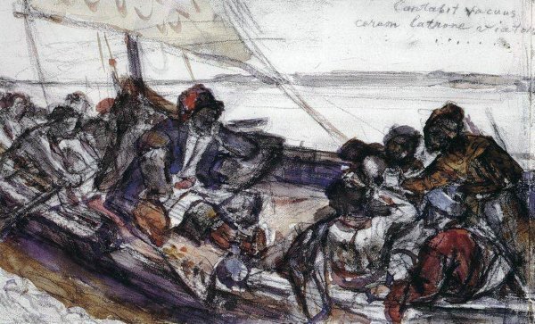 Суриков Степан Разин картина