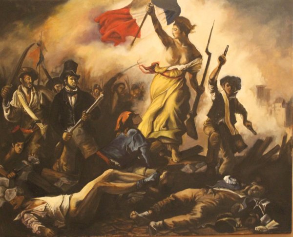 Эжен Делакруа Свобода, ведущая народ