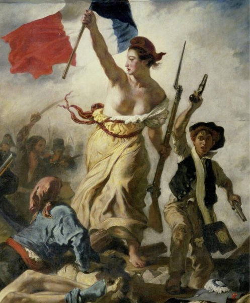 Эжендала круасвобода, ведущая народ