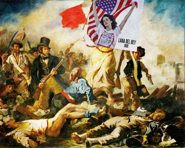 Делакруа Свобода ведущая народ