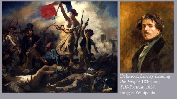 Эжен Делакруа Свобода ведущая народ 1830