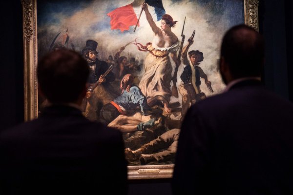 Свобода ведущая народ Марианна