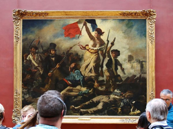 Эжен Делакруа Свобода ведущая народ 1830