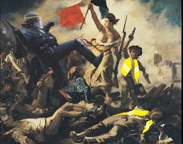 Картина Делакруа Свобода ведущая народ