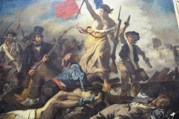 Эжен Делакруа. Свобода на Баррикадах. 1830. Лувр, Париж