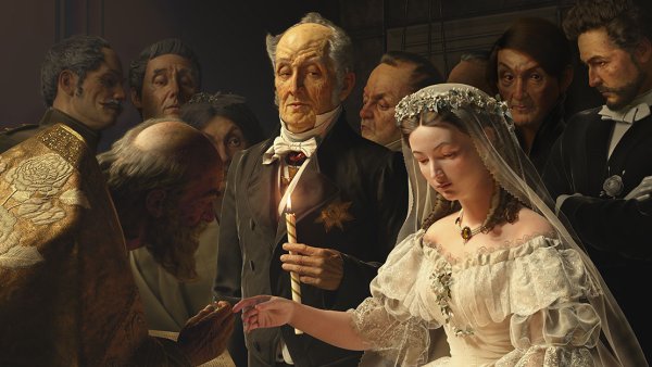 «Неравный брак» Василия Пукирев