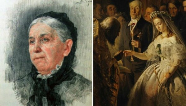 Василий Пукирев неравный брак 1862