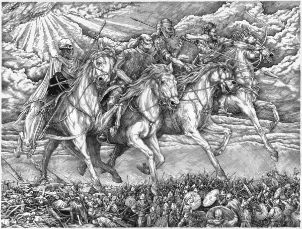 Гюстав Доре четыре всадника апокалипсиса