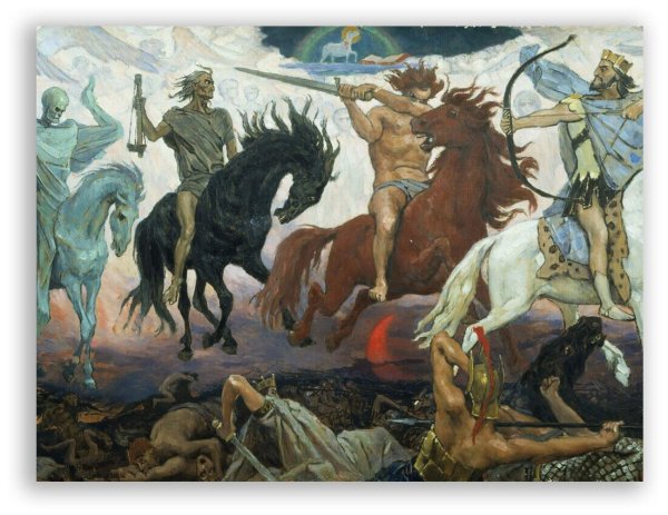 Васнецов четыре всадника