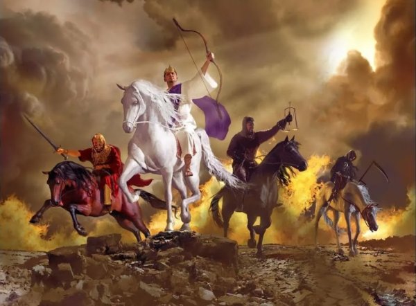 Четыре всадника апокалипсиса Библия