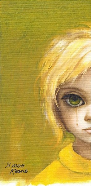 Американская художница Маргарет Кин