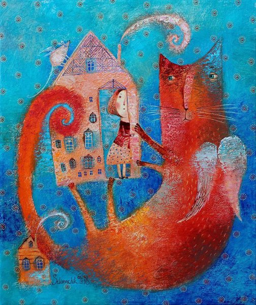 Ангел художник Силивончик