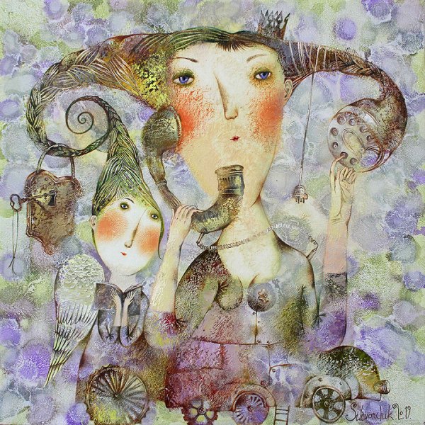 Ангел художник Силивончик