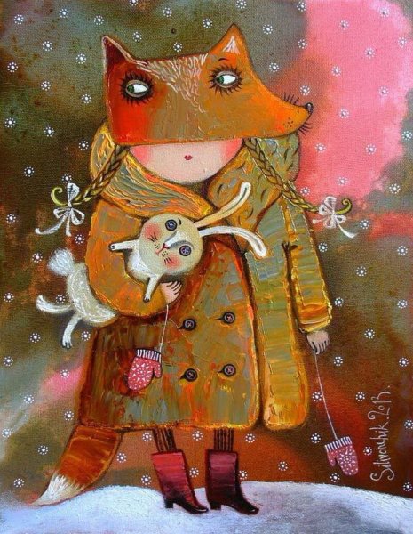 Белорусская художница Анна Силивончик