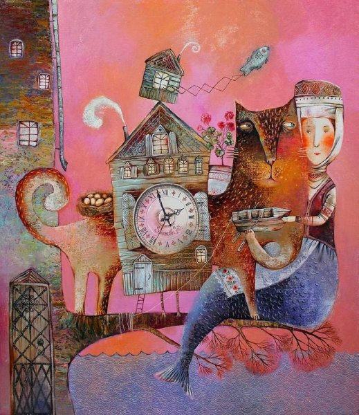 Наивное искусство Анна Силивончик