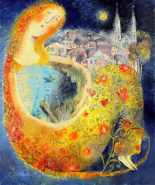 Наивное искусство Анна Силивончик