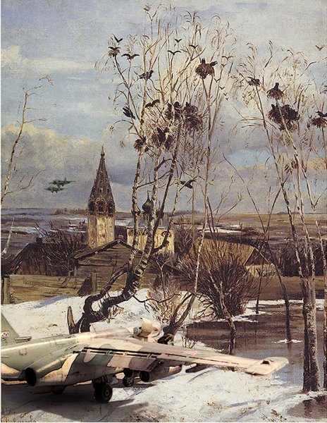 Алексей Саврасов Грачи прилетели