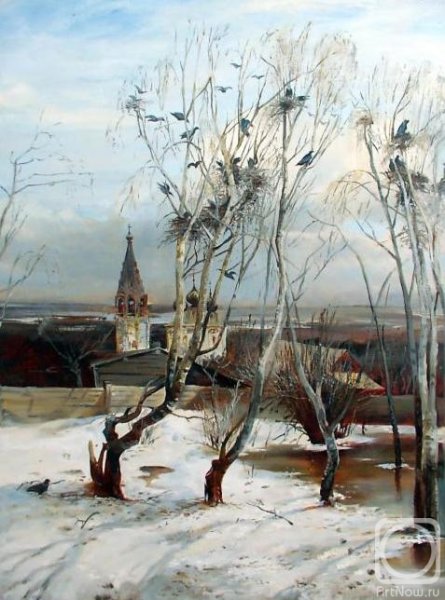 Саврасов Грачи прилетели