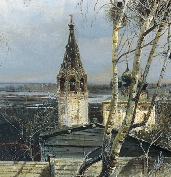 Саврасов Грачи прилетели 1871