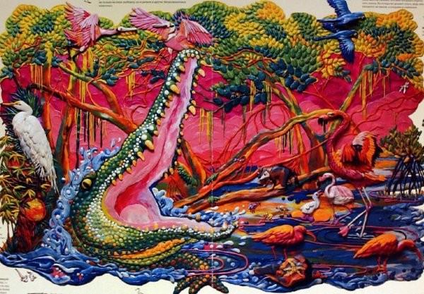 Невероятные картины из пластилина