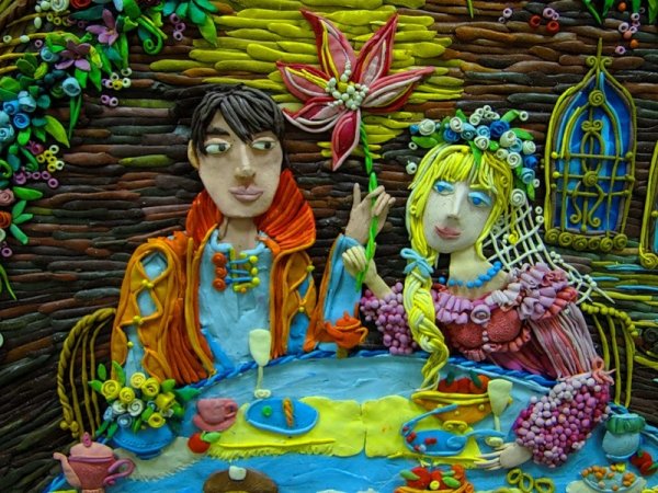 Пластилиновая живопись