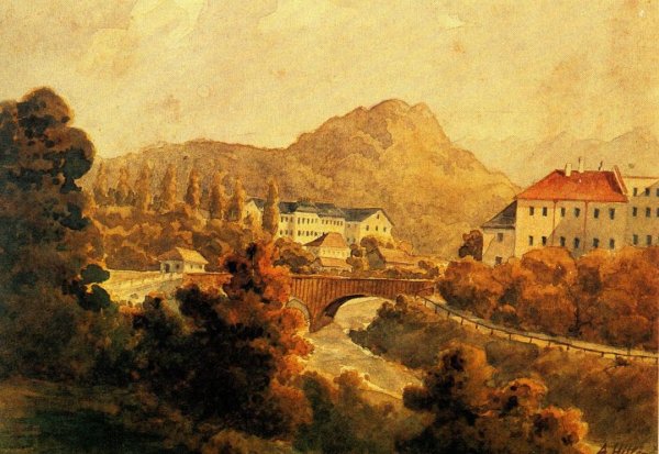 Картина Адольфа Гитлера живопись