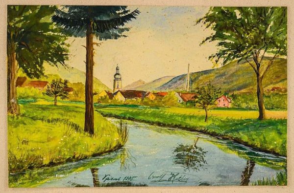 Картины Адольфа Гитлера галерея