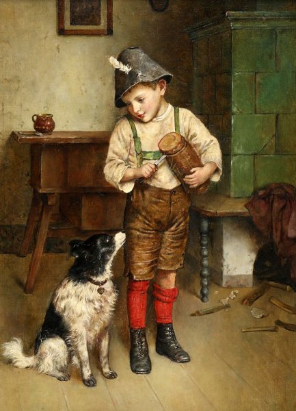 Австрийский художник Edmund Adler (1876-1965)