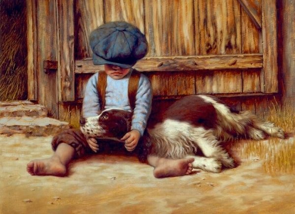 Джим Дейли картины о детстве